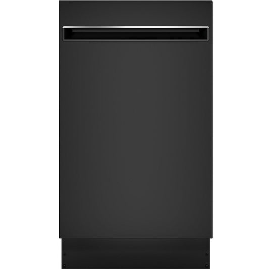 GE Profile PDT145SGLBB 18" ADA Compliant Built-In Dishwasher with Sanitize Cycle – Black