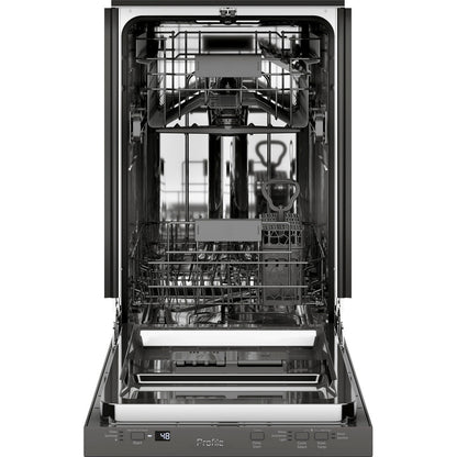 GE Profile PDT145SSLSS 18" ADA Compliant Built-In Dishwasher with Sanitize Cycle – Stainless Steel