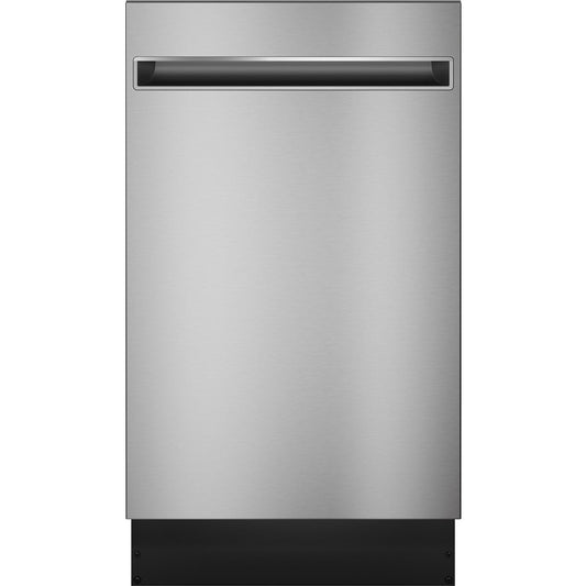 GE Profile PDT145SSLSS 18" ADA Compliant Built-In Dishwasher with Sanitize Cycle – Stainless Steel