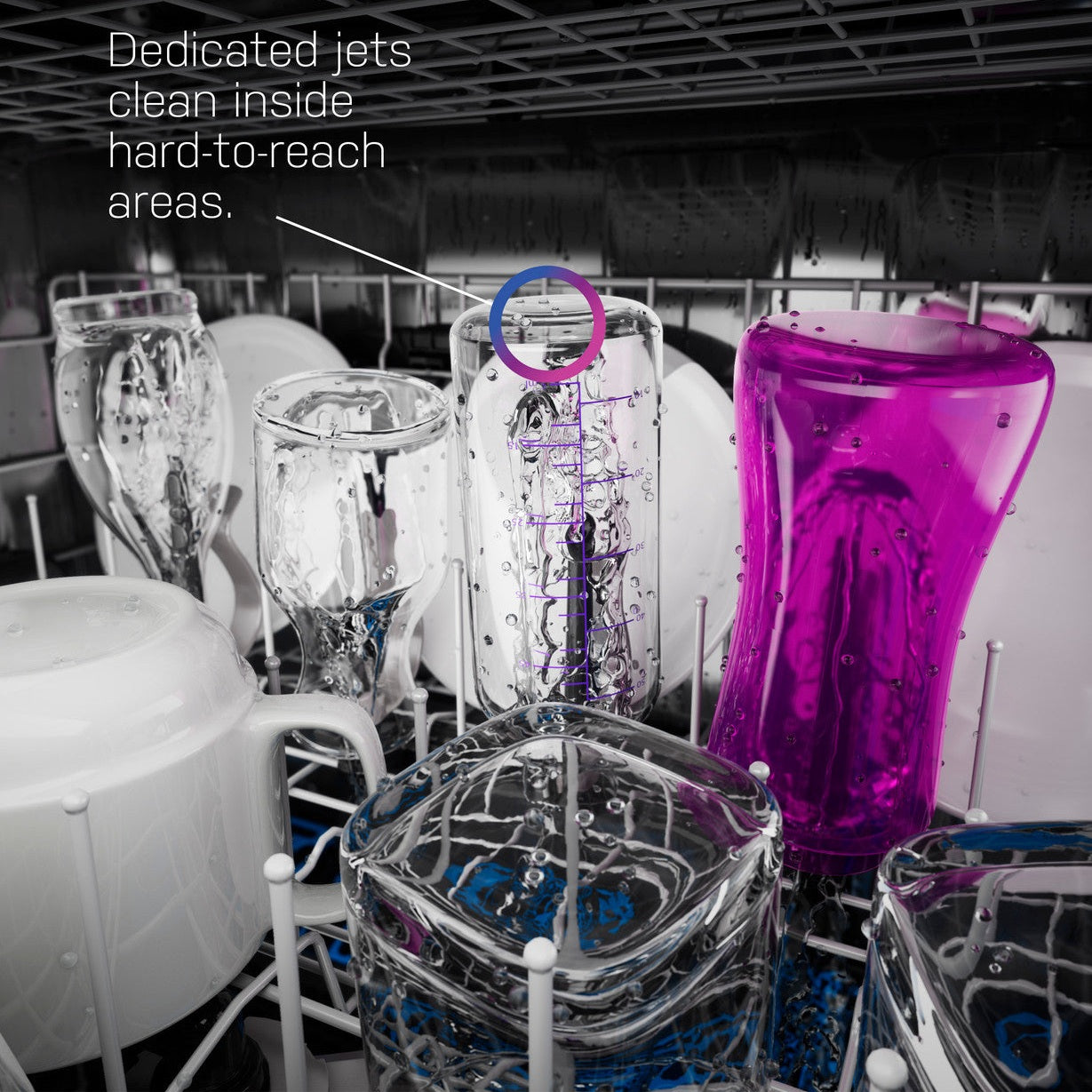 GE Profile PDT795SBVTS 24" Smart UltraFresh System Dishwasher with Microban® – Fingerprint Resistant Black Stainless Steel