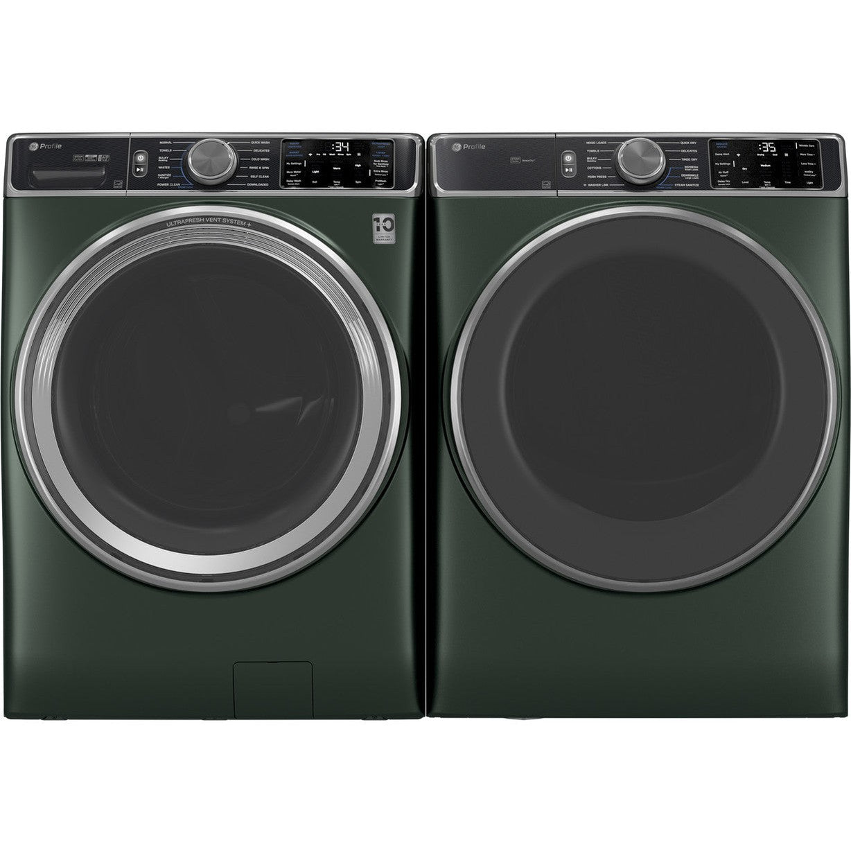 GE Profile PFD95ESPWGN 7.8 cu. ft. Electric Dryer with PowerSteam