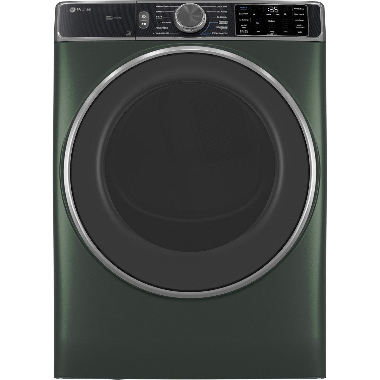 GE Profile PFD95ESPWGN 7.8 cu. ft. Electric Dryer with PowerSteam