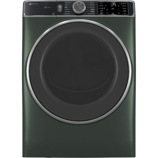 GE Profile PFD95ESPWGN 7.8 cu. ft. Electric Dryer with PowerSteam