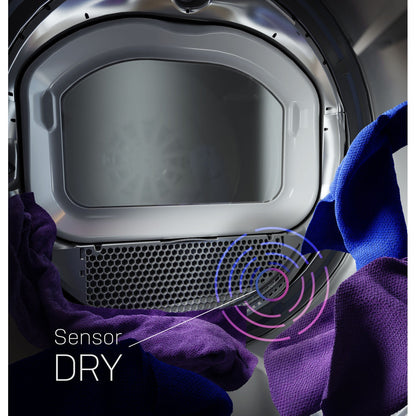 GE Profile PTD60EBPRDG 27" Smart Electric Dryer 7.4 Cu. Ft. with Sensor Dry – Diamond Gray