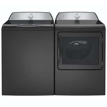GE Profile PTD60EBPRDG 27" Smart Electric Dryer 7.4 Cu. Ft. with Sensor Dry – Diamond Gray