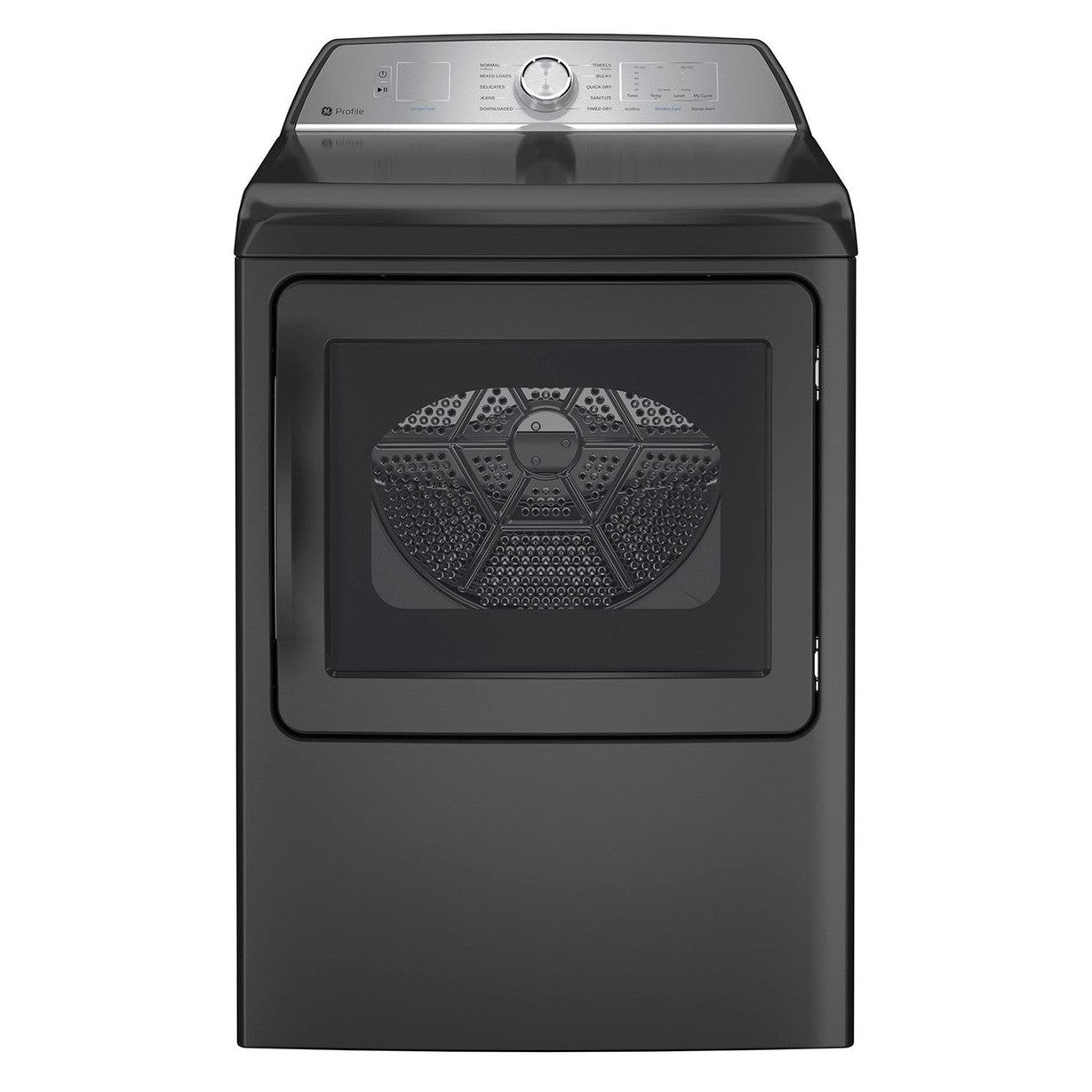 GE Profile PTD60EBPRDG 27" Smart Electric Dryer 7.4 Cu. Ft. with Sensor Dry – Diamond Gray