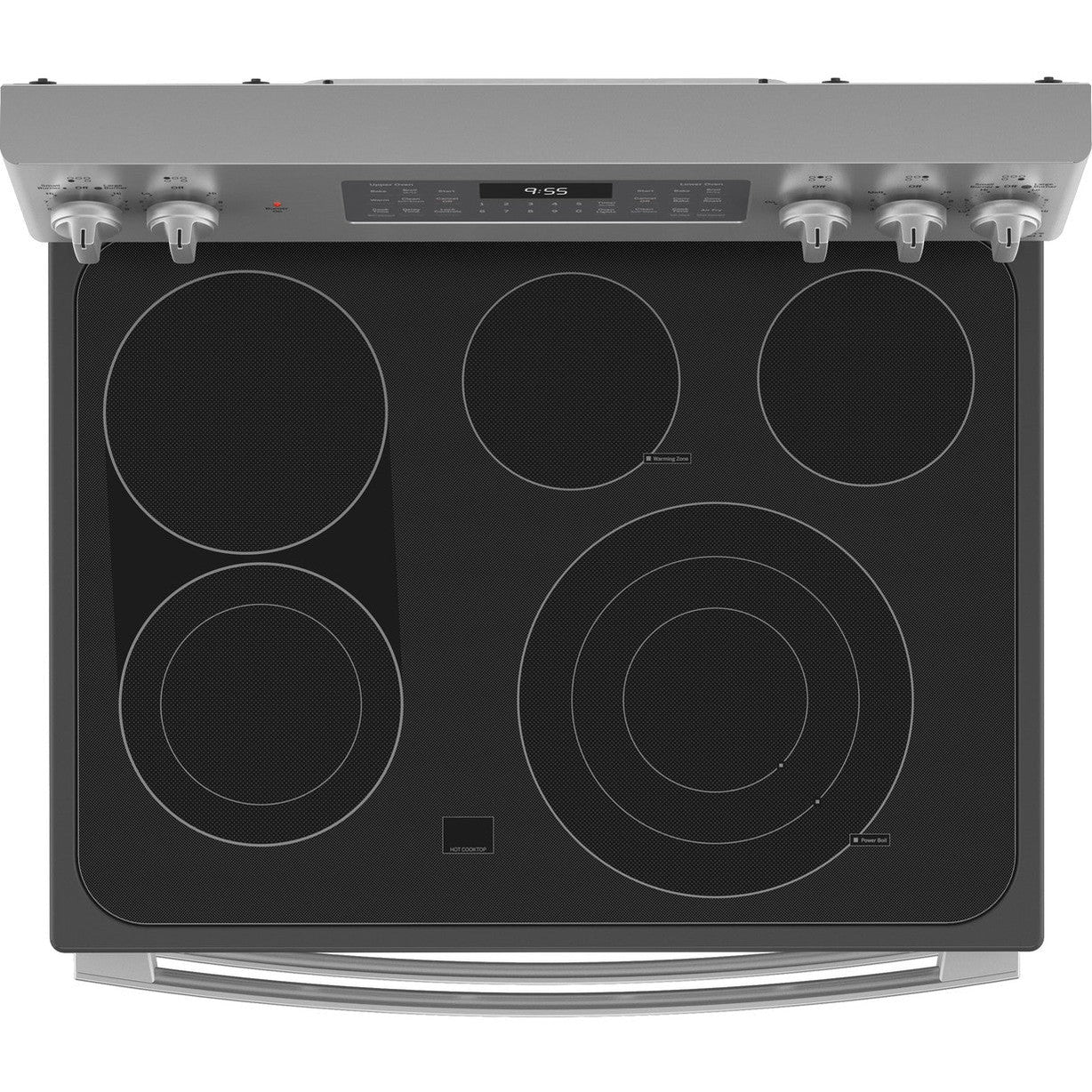 GE Profile™ 30" Smart Free-Standing Electric Double Oven Convection Range with No Preheat Air Fry