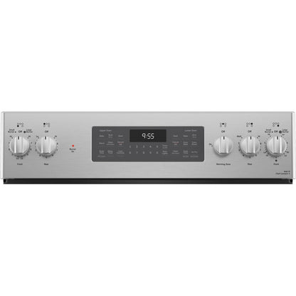 GE Profile™ 30" Smart Free-Standing Electric Double Oven Convection Range with No Preheat Air Fry