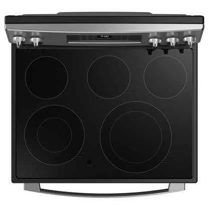 GE Profile PB900YVFS 30" 5.3 Cu. Ft. Smart Freestanding Electric Convection Range with No Preheat Air Fry