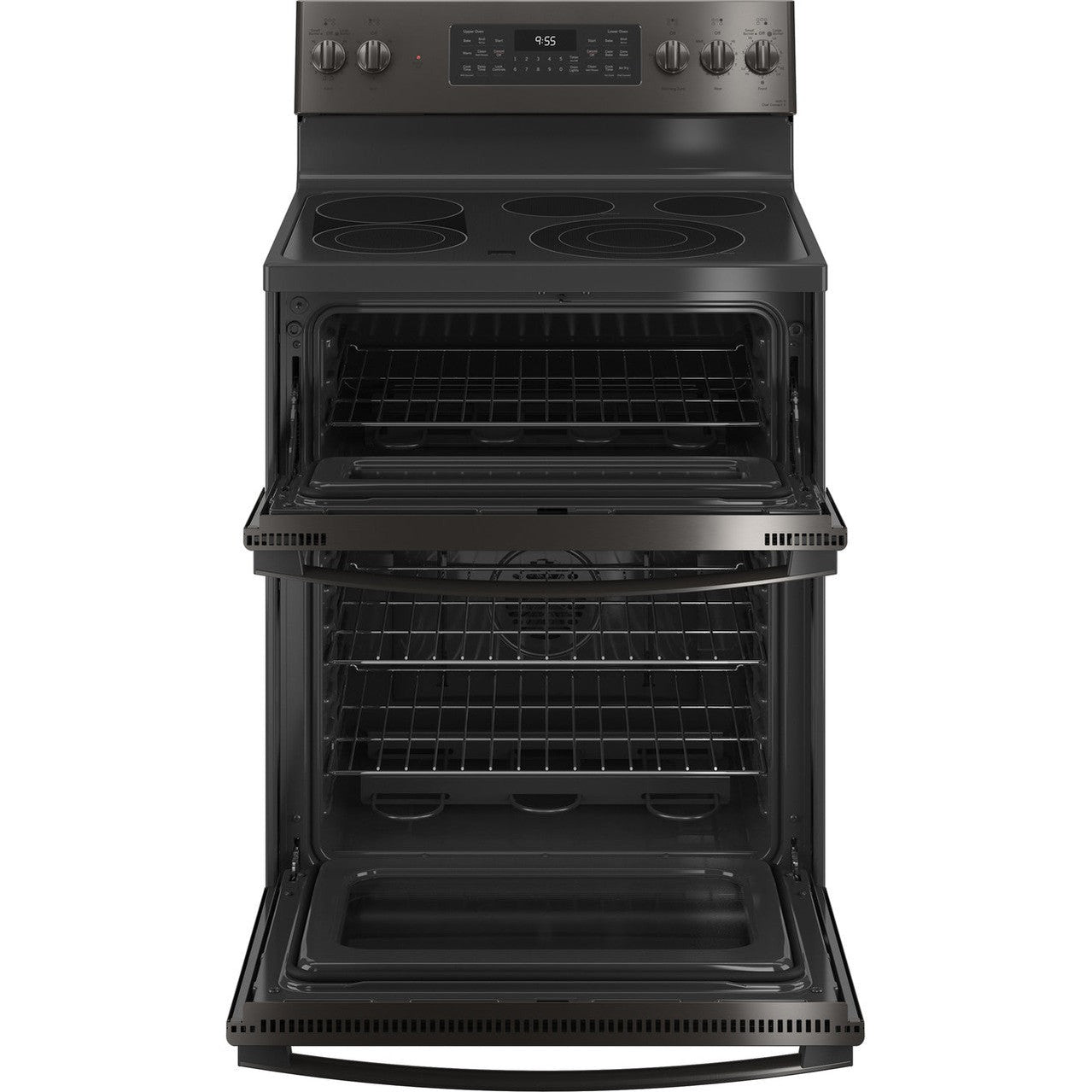 GE Profile PB965BPTS 30" 6.6 Cu. Ft. Smart Freestanding Electric Double Oven Convection Range with No Preheat Air Fry