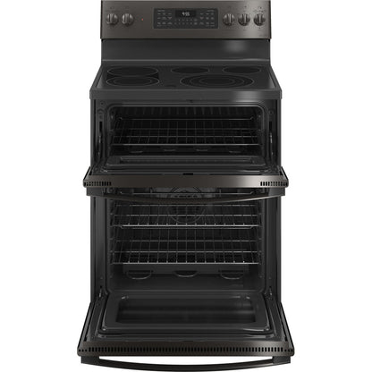 GE Profile PB965BPTS 30" 6.6 Cu. Ft. Smart Freestanding Electric Double Oven Convection Range with No Preheat Air Fry