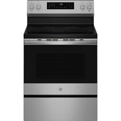 GE Profile PRF700AYFS 30" Smart Freestanding Electric Range with No Preheat Air Fry