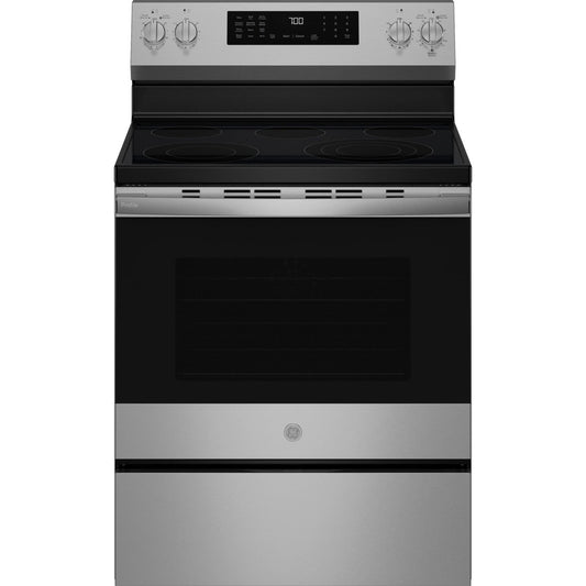 GE Profile PRF700AYFS 30" Smart Freestanding Electric Range with No Preheat Air Fry