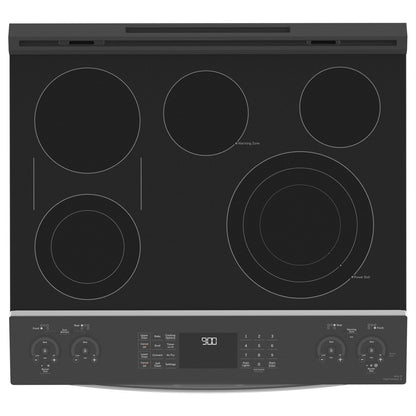 GE Profile PS960YPFS 30" 6.6 Cu. Ft. Smart Slide-In Electric Double Oven Convection Range with No Preheat Air Fry