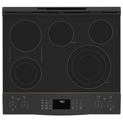 GE Profile PSS93BPTS 30" 5.3 Cu. Ft. Smart Slide-In Electric Convection Range with No Preheat Air Fry