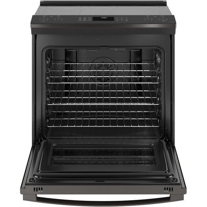GE Profile PSS93BPTS 30" 5.3 Cu. Ft. Smart Slide-In Electric Convection Range with No Preheat Air Fry