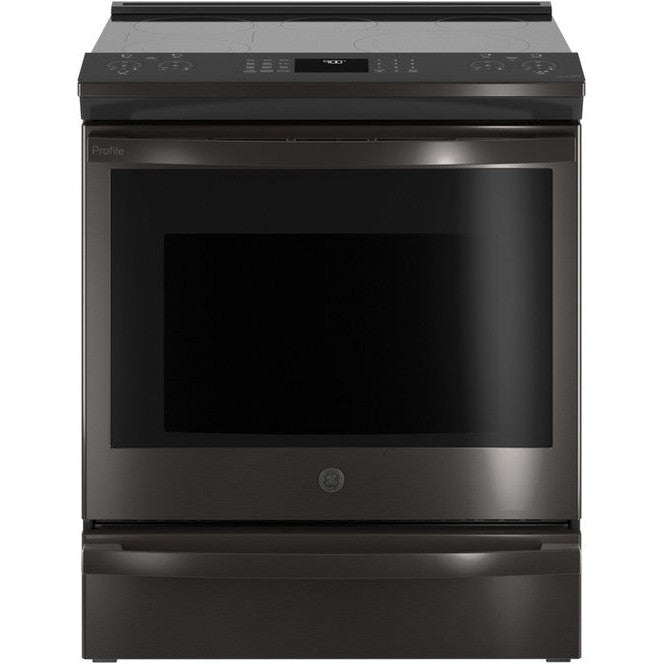 GE Profile PSS93BPTS 30" 5.3 Cu. Ft. Smart Slide-In Electric Convection Range with No Preheat Air Fry