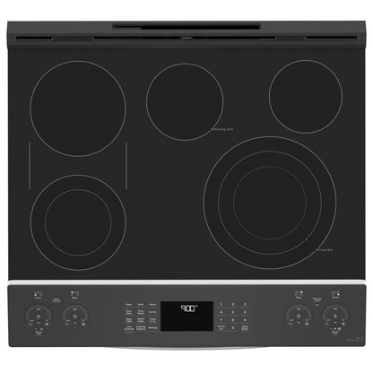 GE Profile PSS93YPFS 30" 5.3 Cu. Ft. Smart Slide-In Electric Convection Range with No Preheat Air Fry