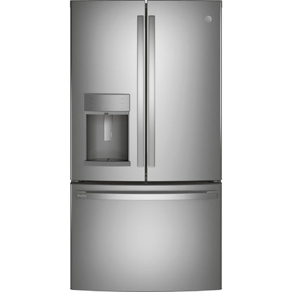 GE Profile PFD28KYNFS 36" 27.8 Cu. Ft. French Door Refrigerator with Hands-Free AutoFill
