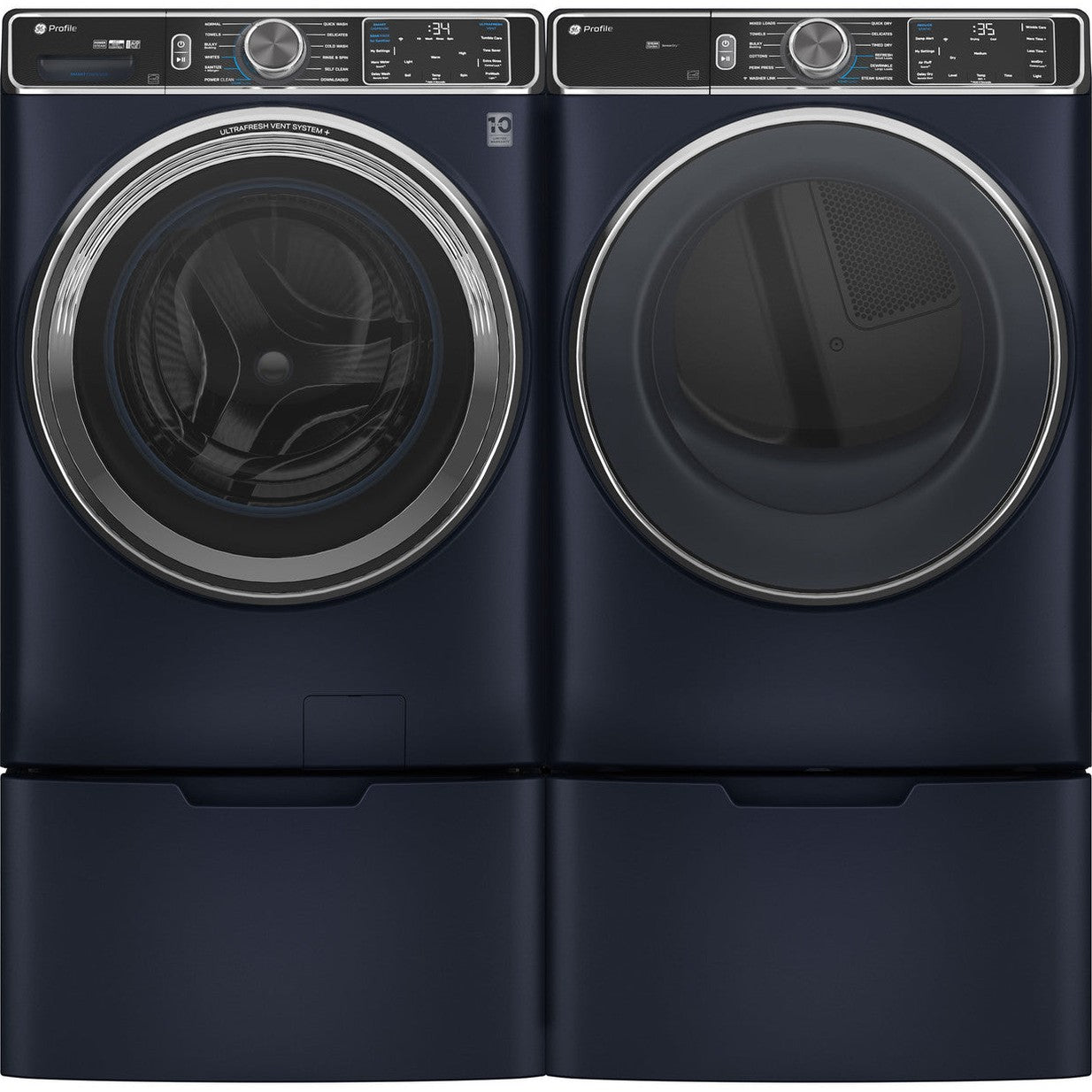 GE Profile PFW870SPVRS 5.3 cu. ft. Front Load Washer with UltraFresh Vent+