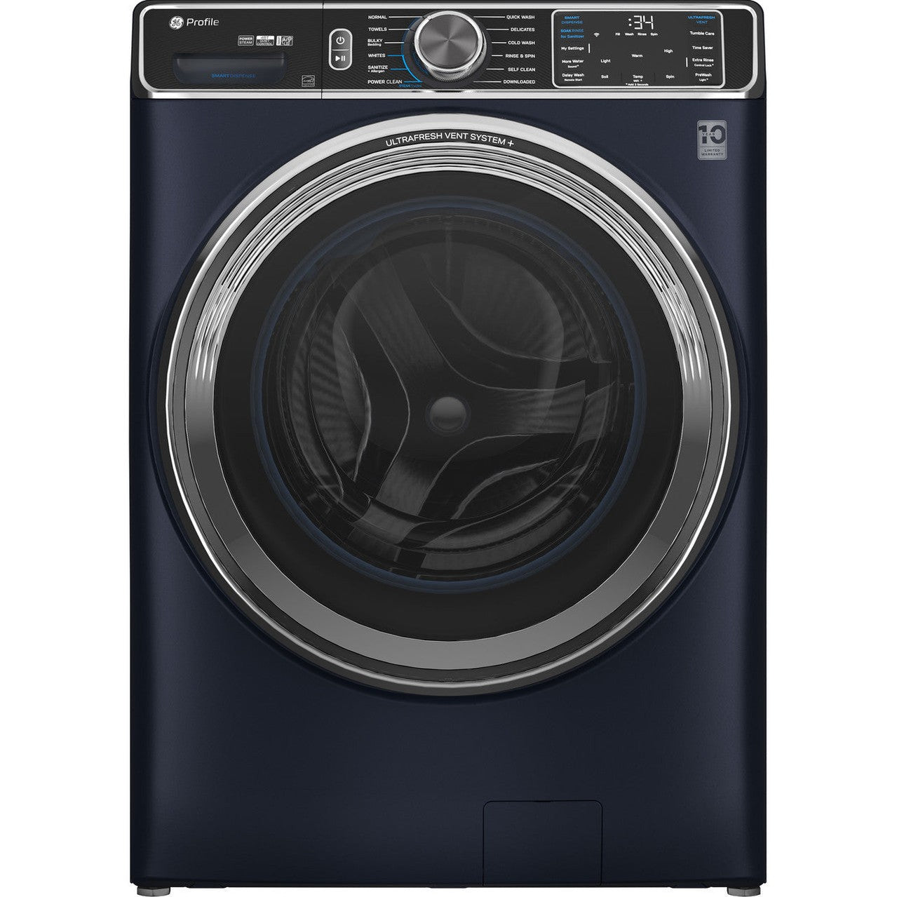 GE Profile PFW870SPVRS 5.3 cu. ft. Front Load Washer with UltraFresh Vent+