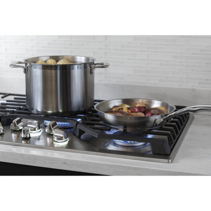 GE Profile PGP7030SLSS 30" Built-In Gas Cooktop with Five Burners