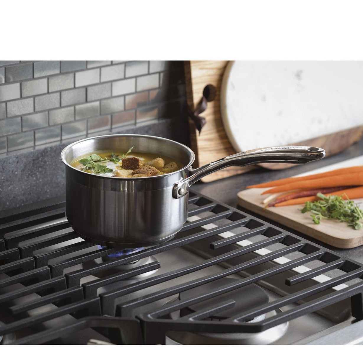 GE Profile PGP7030SLSS 30" Built-In Gas Cooktop with Five Burners