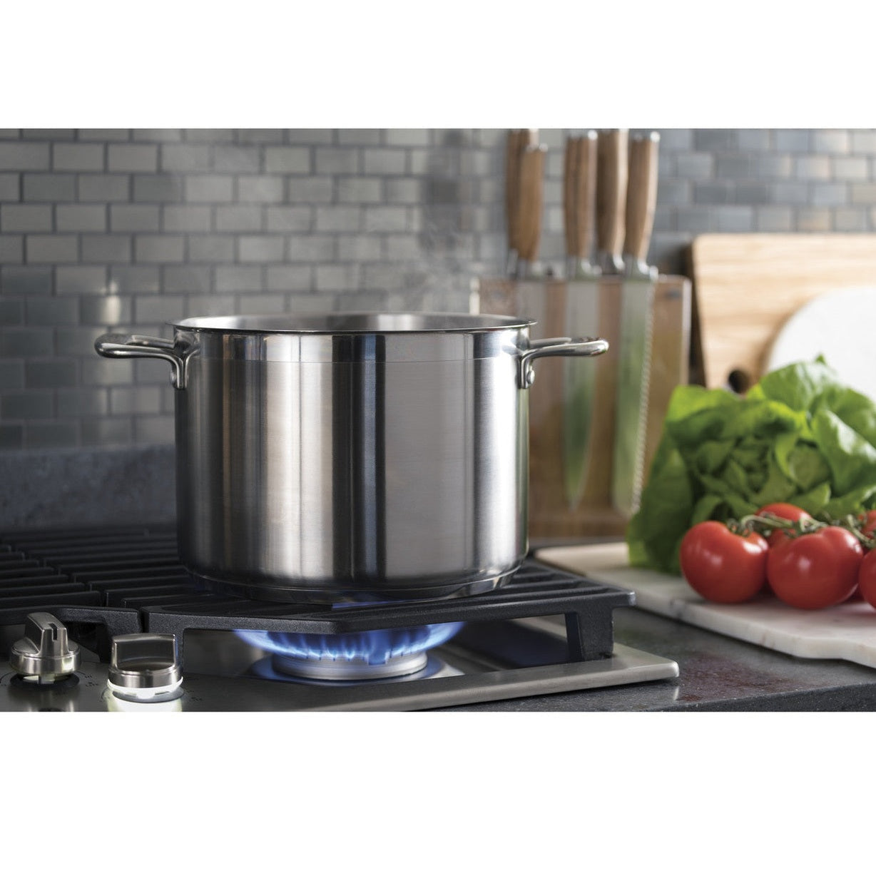 GE Profile PGP9036SLSS 36" Built-In Tri-Ring Gas Cooktop with 5 Burners