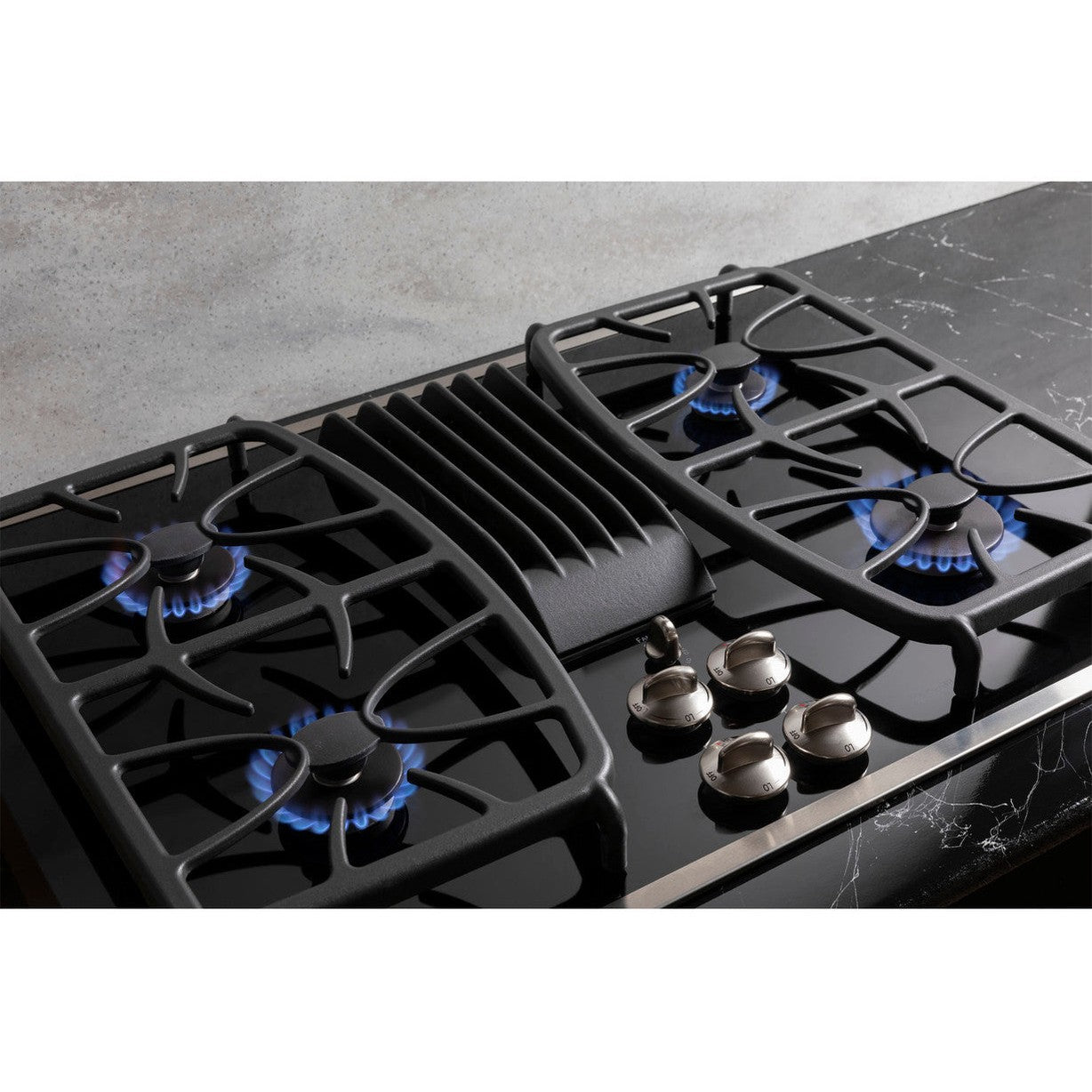 GE Profile PGP9830SRSS 30" Built-In Gas Downdraft Cooktop