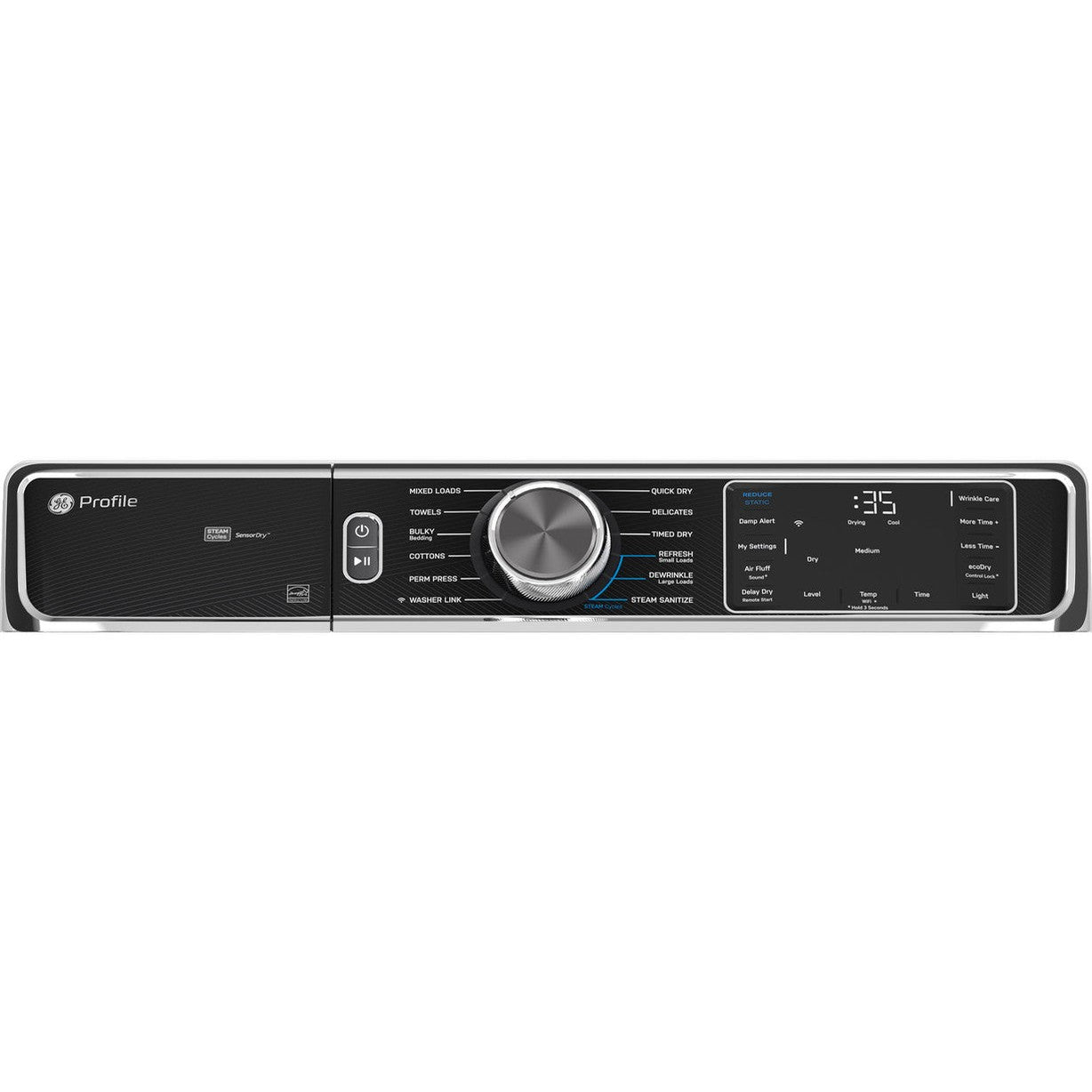 GE Profile PFD87ESSVWW 7.8 Cu. Ft. Smart Electric Dryer