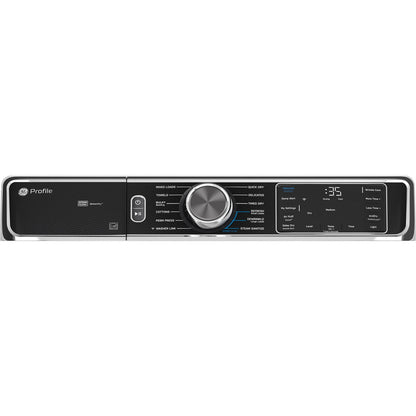 GE Profile PFD87ESSVWW 7.8 Cu. Ft. Smart Electric Dryer