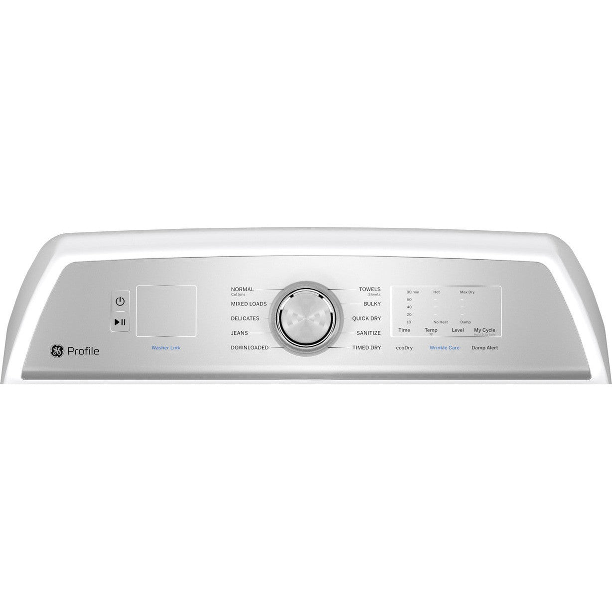 GE Profile PTD60EBSRWS 27" Electric Dryer 7.4 Cu. Ft. with Sensor Dry