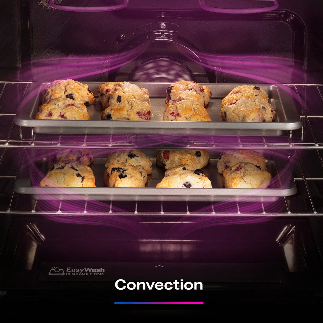 GE Profile PGF700AYFS 30" 5.3 Cu. Ft. Smart Freestanding Gas Convection Range with No Preheat Air Fry