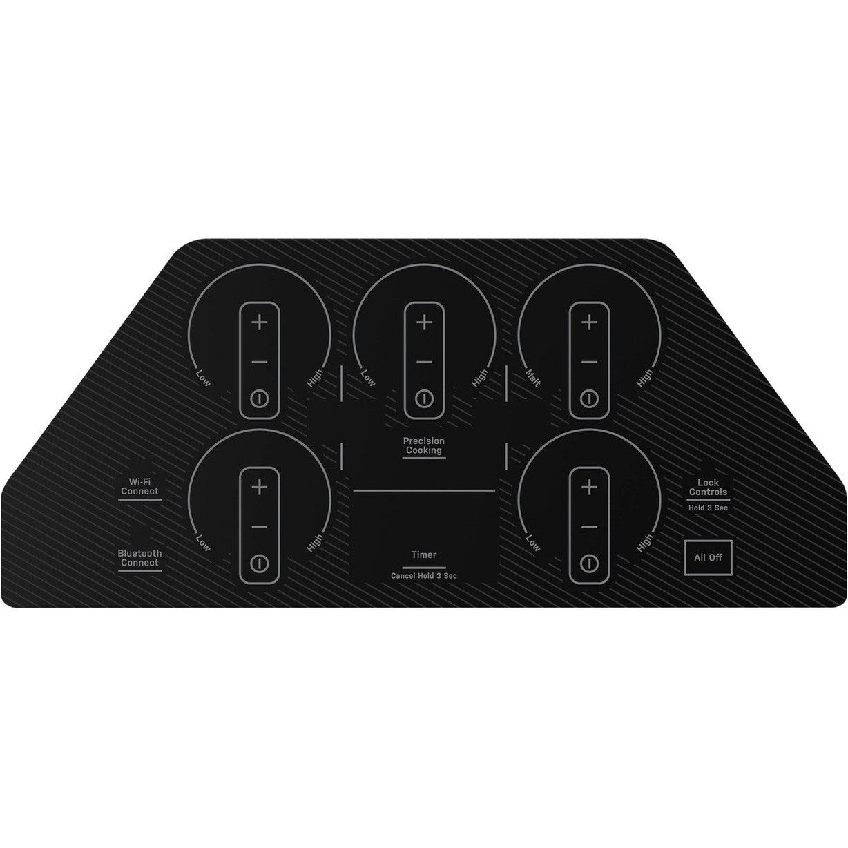GE Profile PHP7036DTBB 36-inch Built-In Touch Control Induction Cooktop