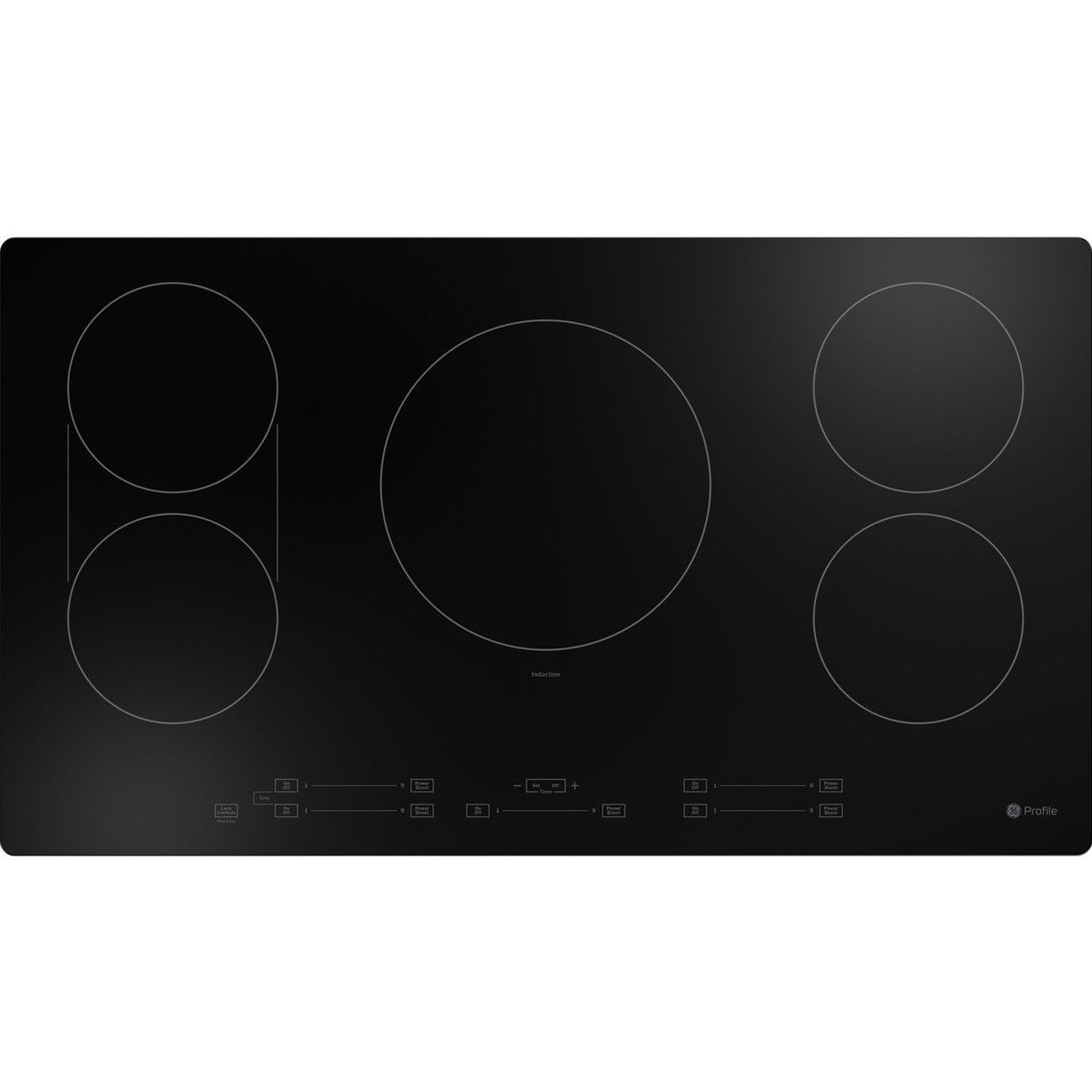 GE Profile PHP6036DWBB 36" Built-In Touch Control Induction Cooktop