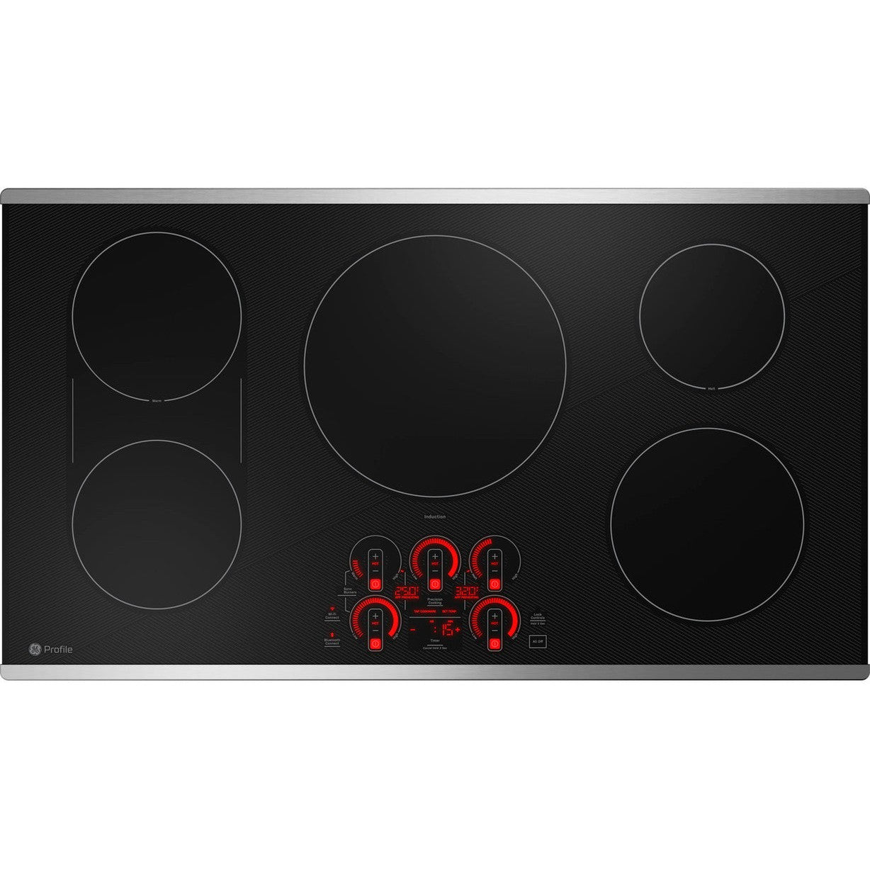 GE Profile PHP9036STSS 36" Built-In Touch Control Induction Cooktop
