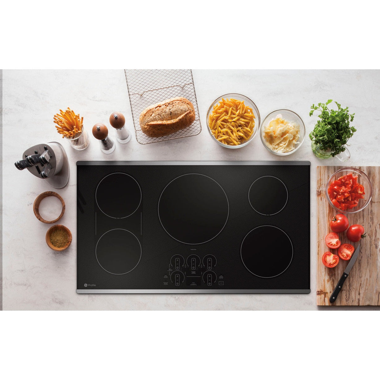 GE Profile PHP9036STSS 36" Built-In Touch Control Induction Cooktop