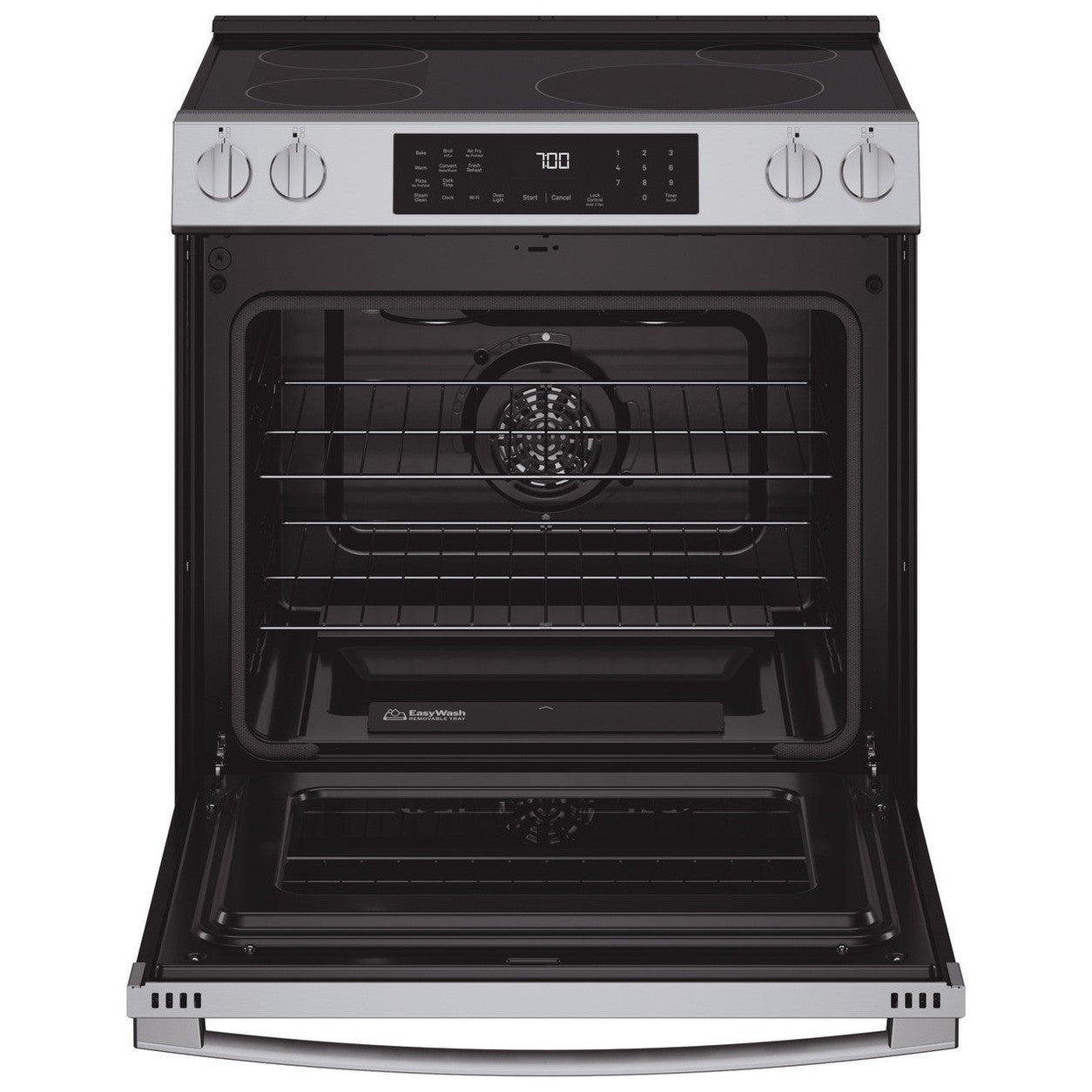 GE Profile PHS700AYFS 30" 5.3 Cu. Ft. Smart Slide-In Induction & Convection Range with No Preheat Air Fry