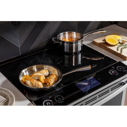 GE Profile PHS93EYPFS 30" 5.3 Cu. Ft. Smart Slide-In Induction & Convection Range with No Preheat Air Fry