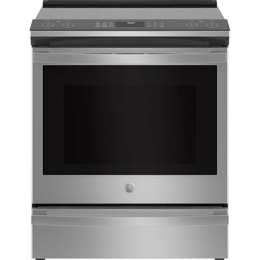 GE Profile PSS93YPFS 30" 5.3 Cu. Ft. Smart Slide-In Electric Convection Range with No Preheat Air Fry