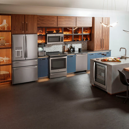 GE Profile PHS93XYPFS 30" 5.3 Cu. Ft. Smart Slide-In Induction & Convection Range with In-Oven Camera