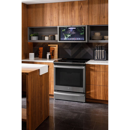 GE Profile PHS93XYPFS 30" 5.3 Cu. Ft. Smart Slide-In Induction & Convection Range with In-Oven Camera