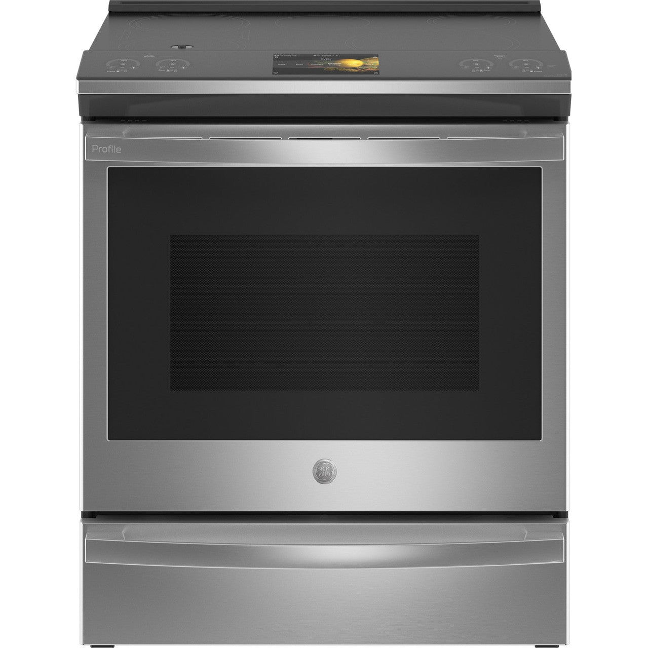 GE Profile PHS93XYPFS 30" 5.3 Cu. Ft. Smart Slide-In Induction & Convection Range with In-Oven Camera