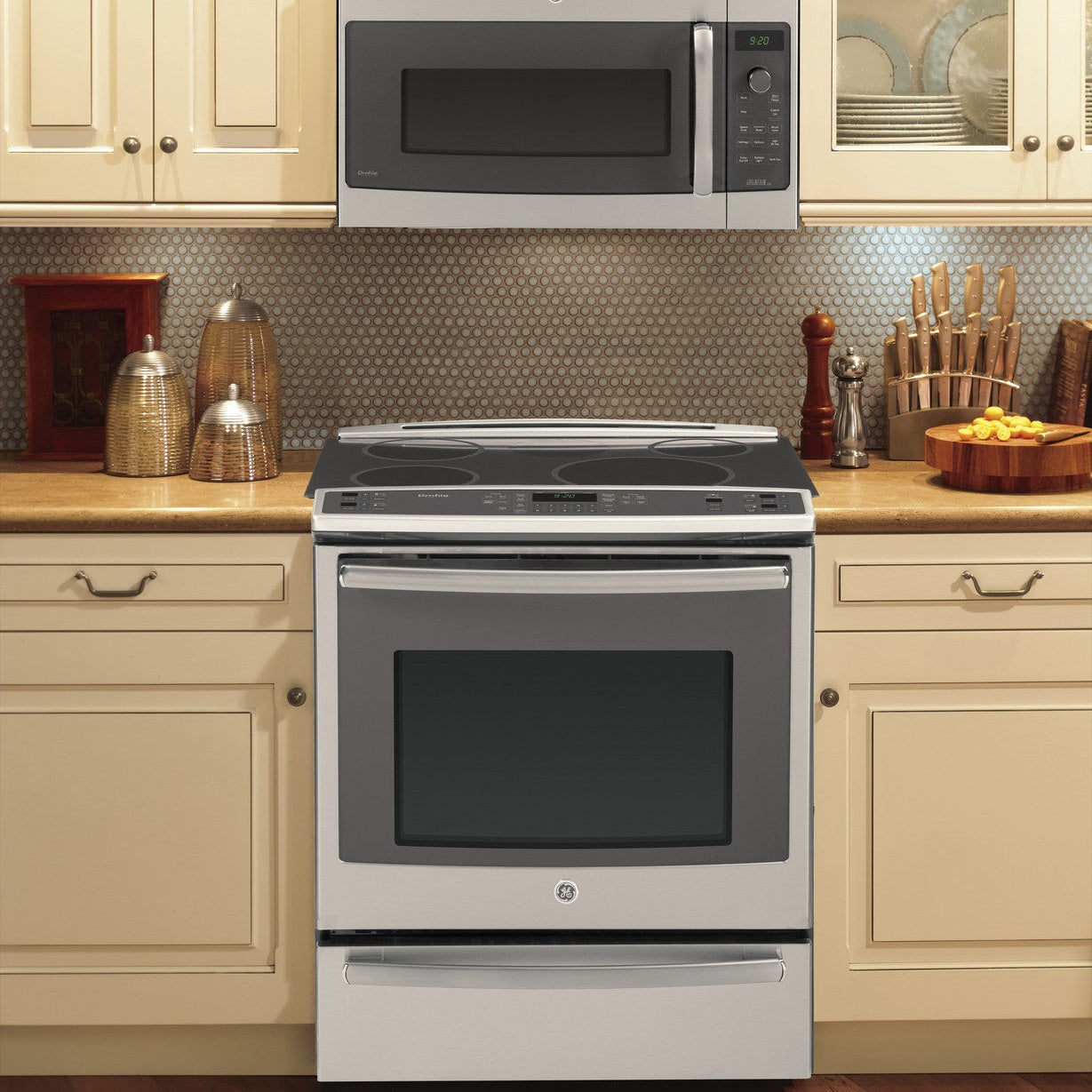 GE Profile PSA9120SPSS 1.7 Cu. Ft. Advantium Over-the-Range Speedcook Oven