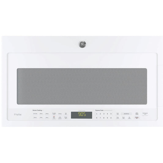 GE Profile PVM9005DJWW 2.1 Cu. Ft. Over-the-Range Sensor Microwave Oven – White