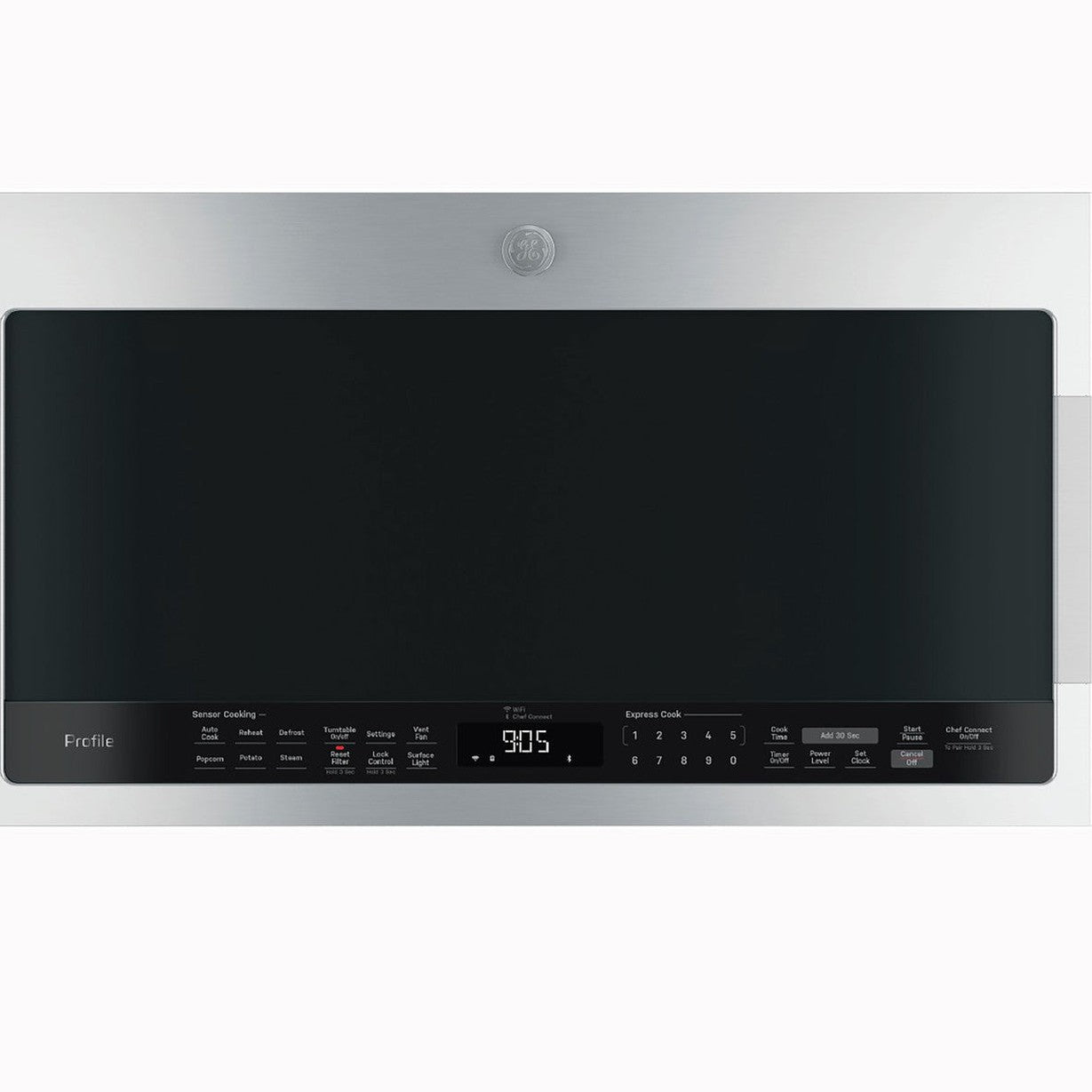 GE Profile PVM9005RYSS 2.1 Cu. Ft. Over-the-Range Sensor Microwave Oven