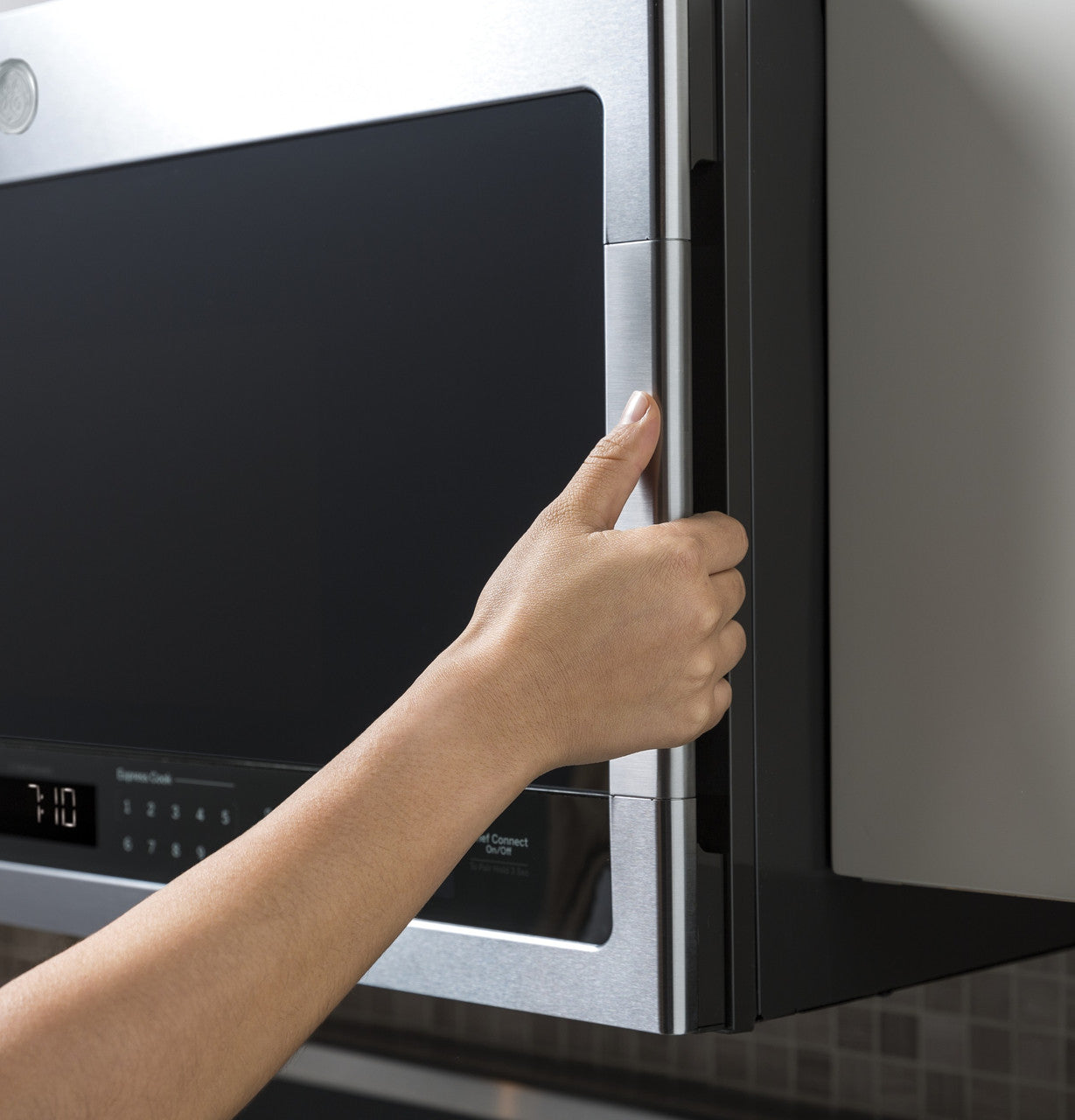 GE Profile PVM9005SJSS 2.1 Cu. Ft. Over-the-Range Sensor Microwave Oven