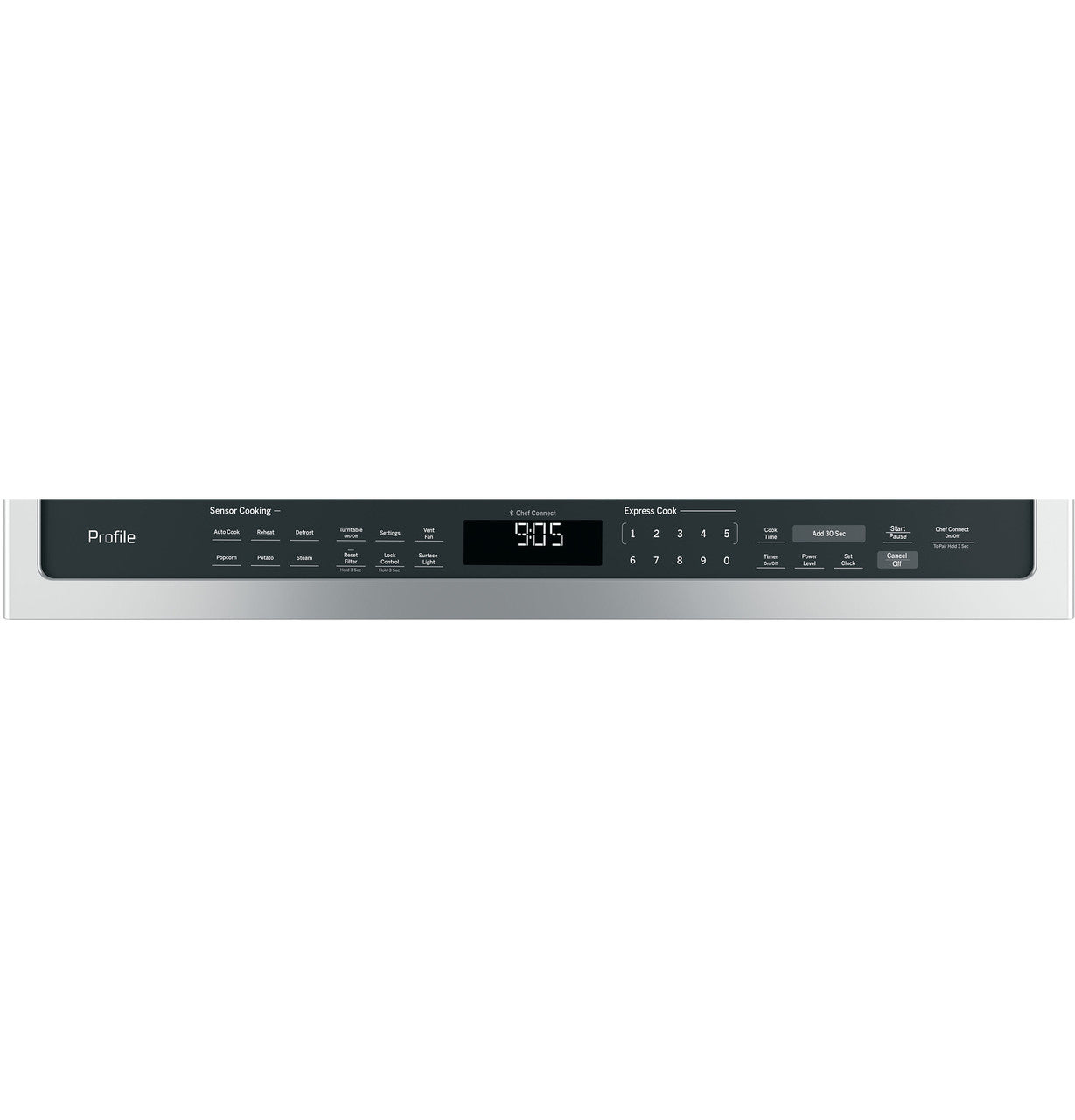 GE Profile PVM9005SJSS 2.1 Cu. Ft. Over-the-Range Sensor Microwave Oven