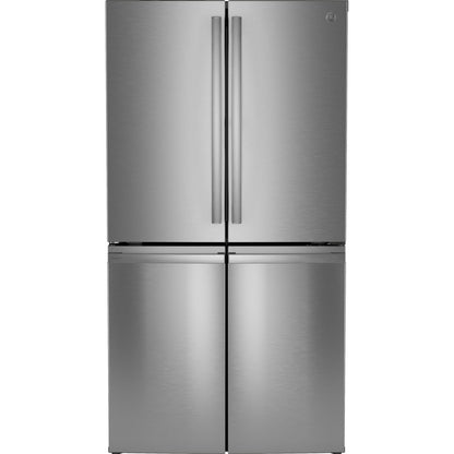 GE Profile PAD28BYTFS 36" 28.4 Cu. Ft. Quad-Door French Door Refrigerator with Door-in-Door