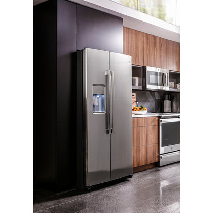 GE Profile PSE25KYHFS 36" 25.3 Cu. Ft. Side-by-Side Refrigerator